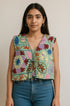 Cotton Sujani Art Embroidered Reversible Jacket
